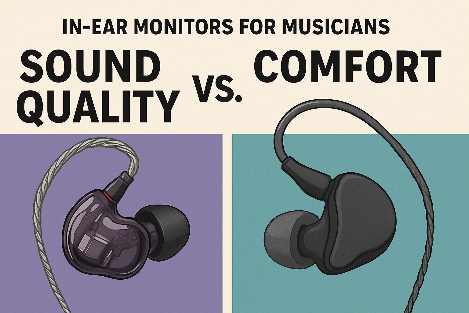 In-Ear Monitors for Musicians: Sound Quality vs Comfort