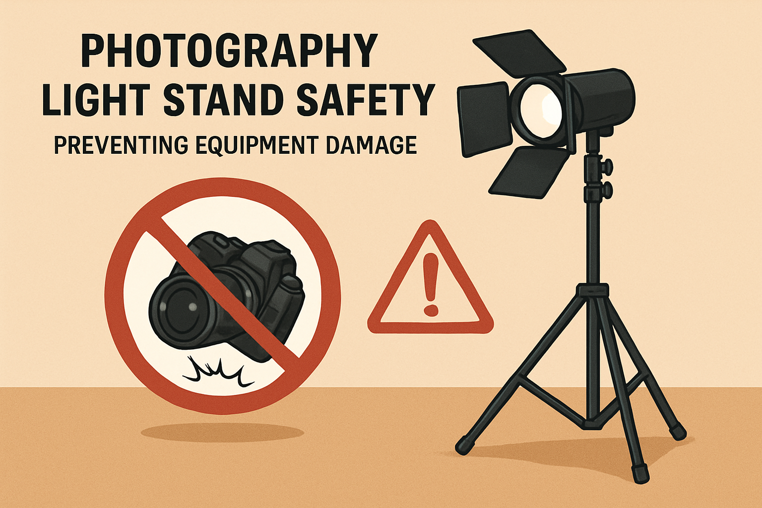 Photography Light Stand Safety: Preventing Equipment Damage