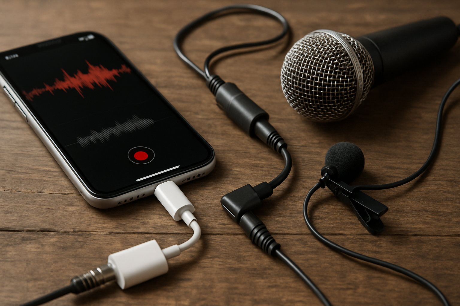 iPhone Audio Recording Setup: Essential Adapters & Equipment