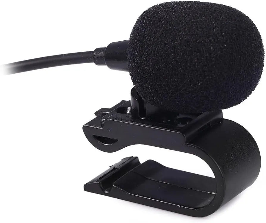 Car Audio Microphone 3.5mm Clip Jack Plug Mic Stereo Mini Wired External Microphone For Auto DVD Radio Professionals