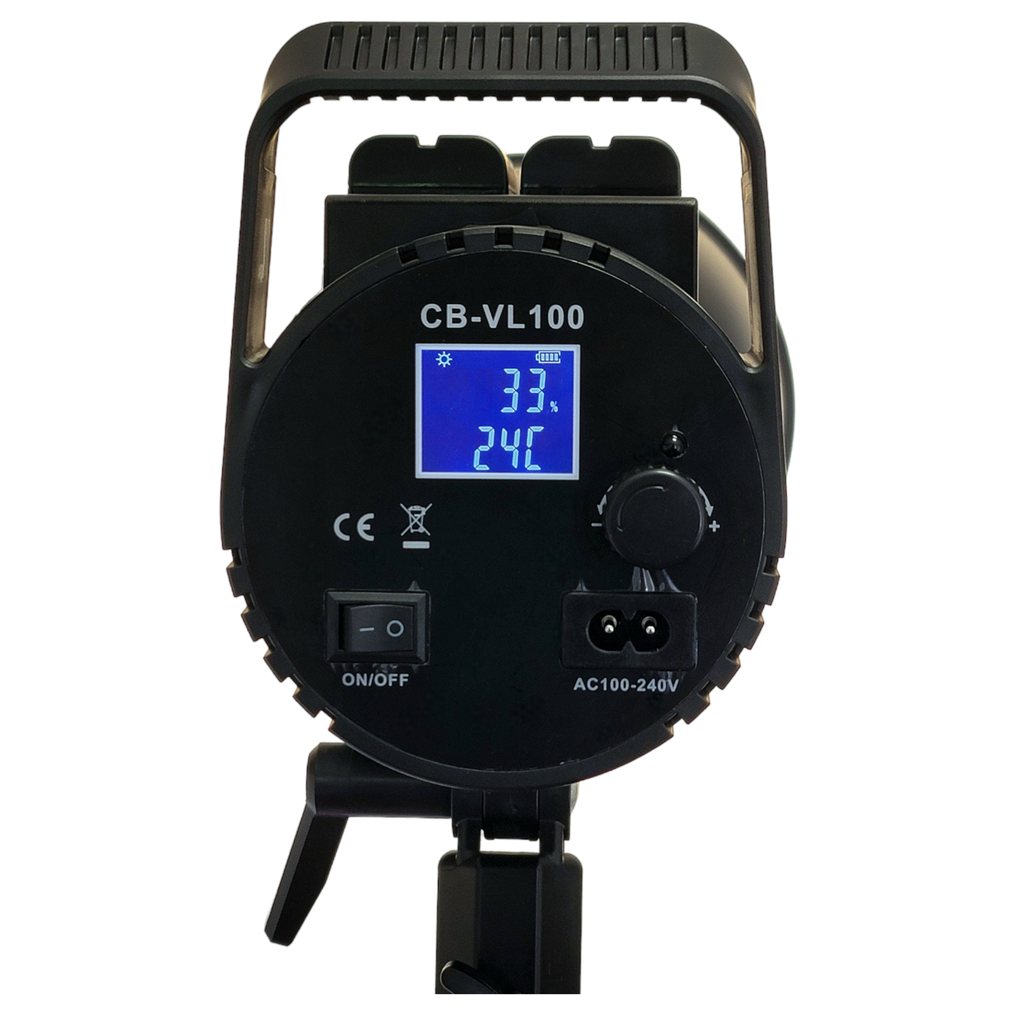 HRIDZ 100W Indoor-Outdoor Bi-Colour LED Video Light for Photography Filmmaking