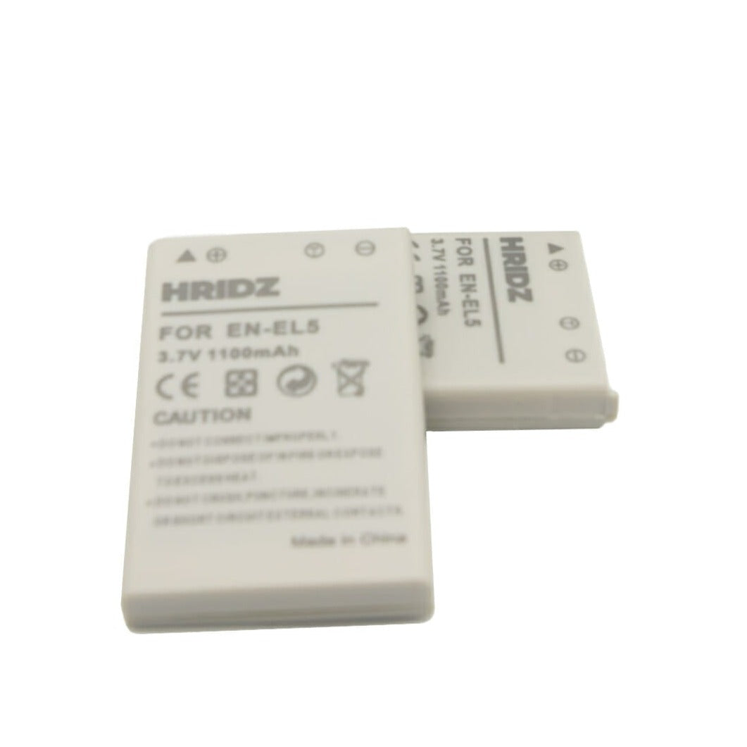 HRIDZ EN-EL5 Battery for Nikon Coolpix 3700 4200 5200 5900 7900 E3700 P5000