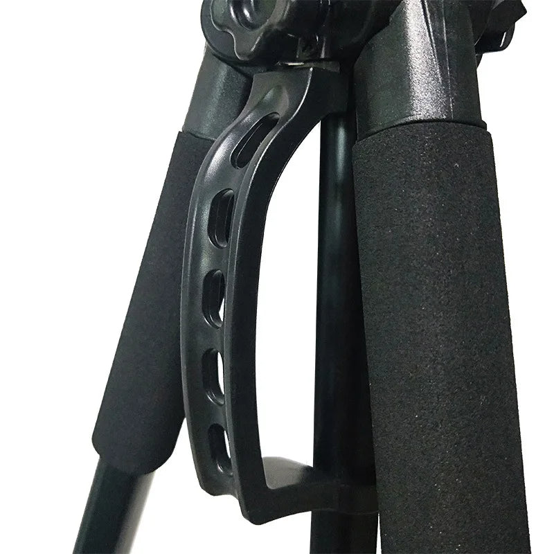 Hridz 175cm Portable Aluminium Alloy Camera Tripod with 3-Way Swivel Pan Head & Carry Bag – Lightweight Travel Tripod for DSLR, Mirrorless & Video Camcorders