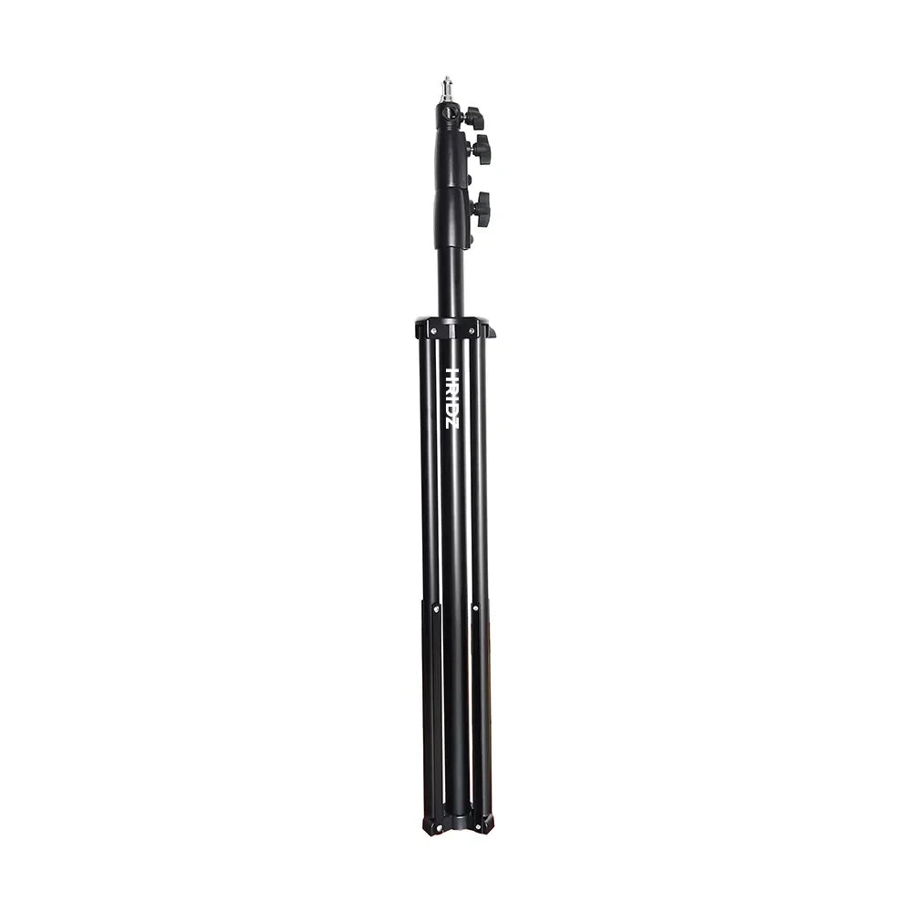 Hridz 280cm Black Stainless Steel Light Stand Colour Heavy Duty with Spigot
