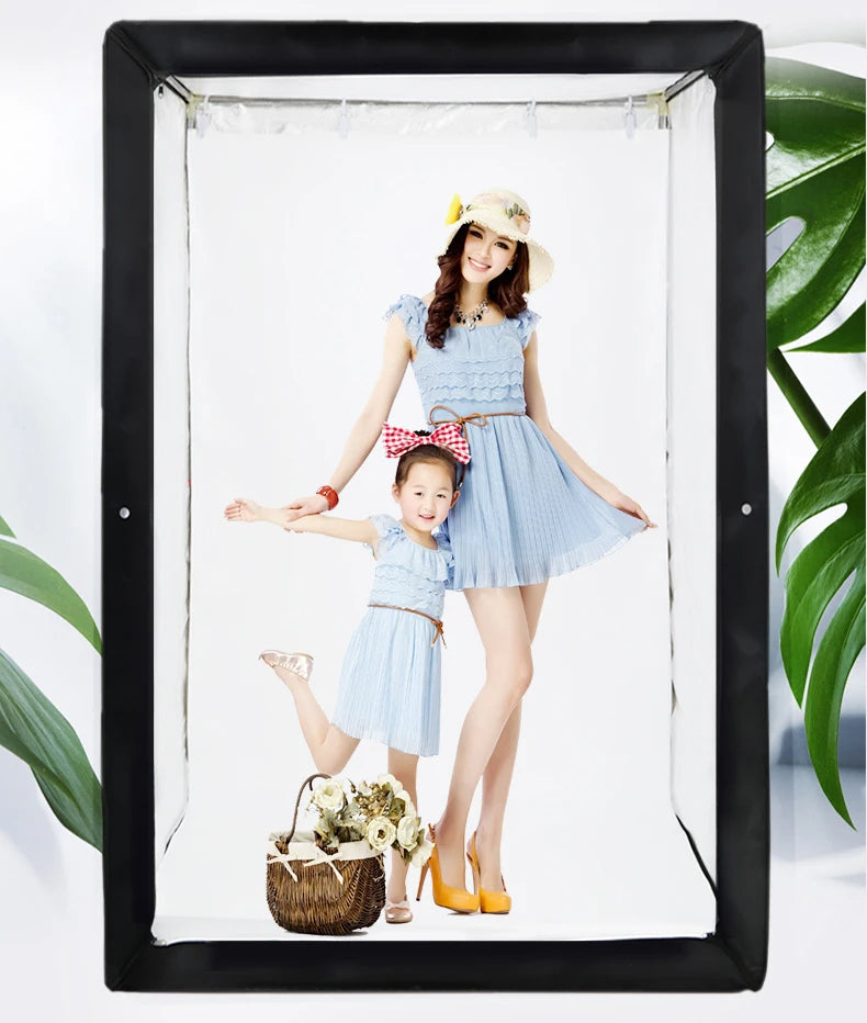 Hridz 2M Large Photography Shooting Tent LED Photo Studio Light Box Kit