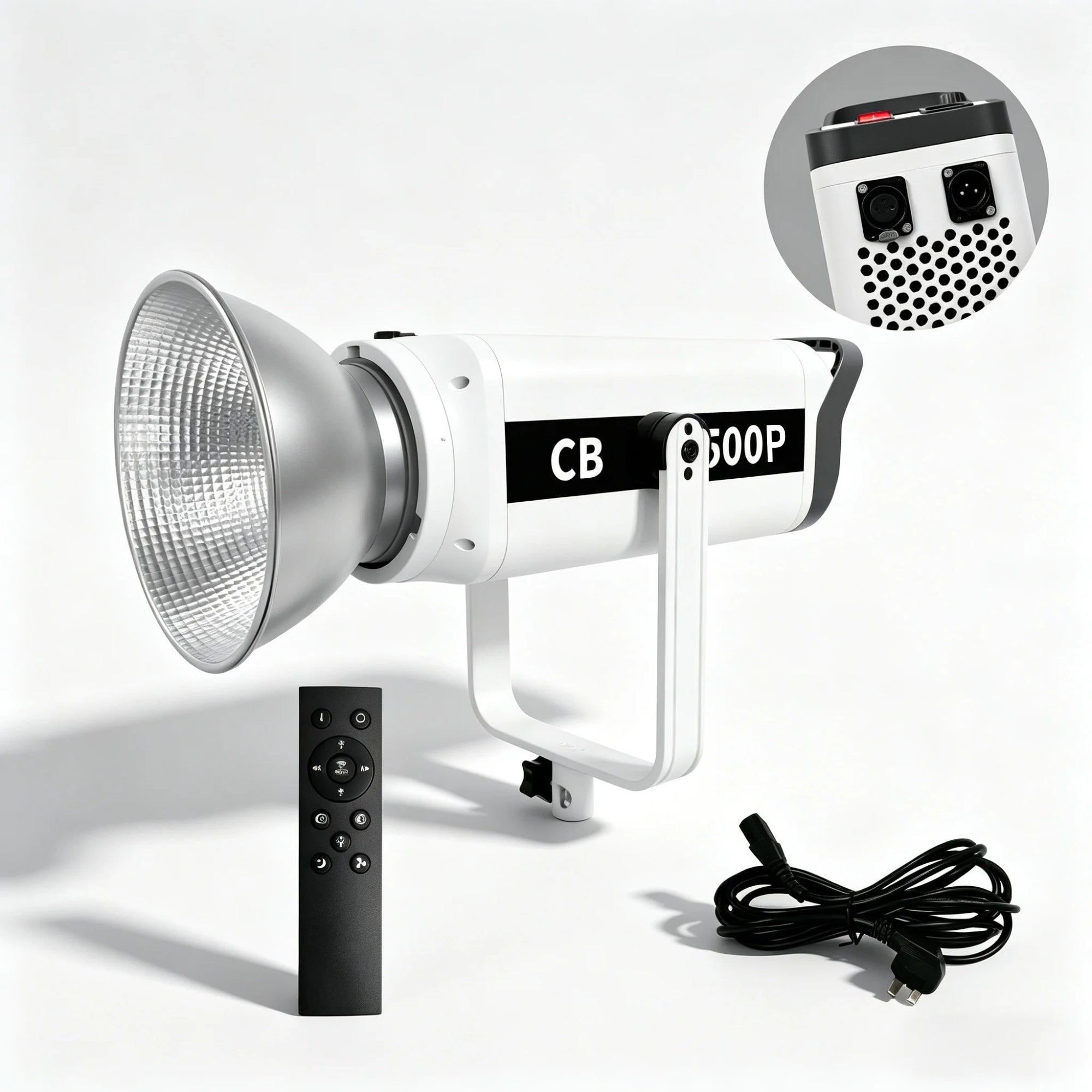 Hridz 500W LED Video Photography Light with App Control – 2800K-6800K Bi-Color Studio Lighting for Photography, Video Recording & Live Streaming