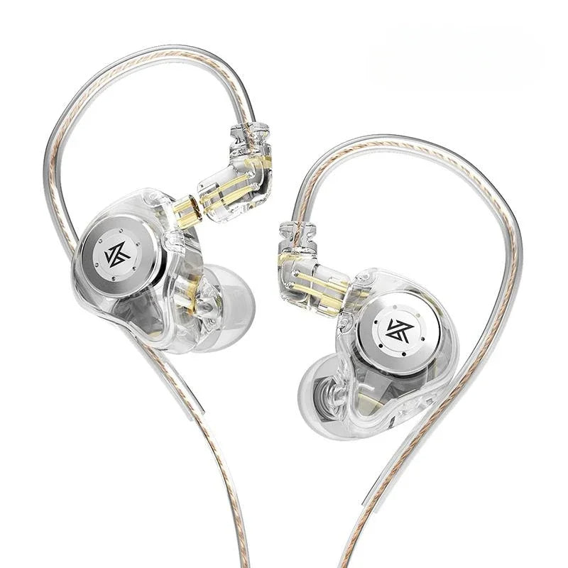 Hridz Edx Pro In ear monitors Wired Earphones No-Mic IEM HIFI Stereo Bass Music Earbuds IEM