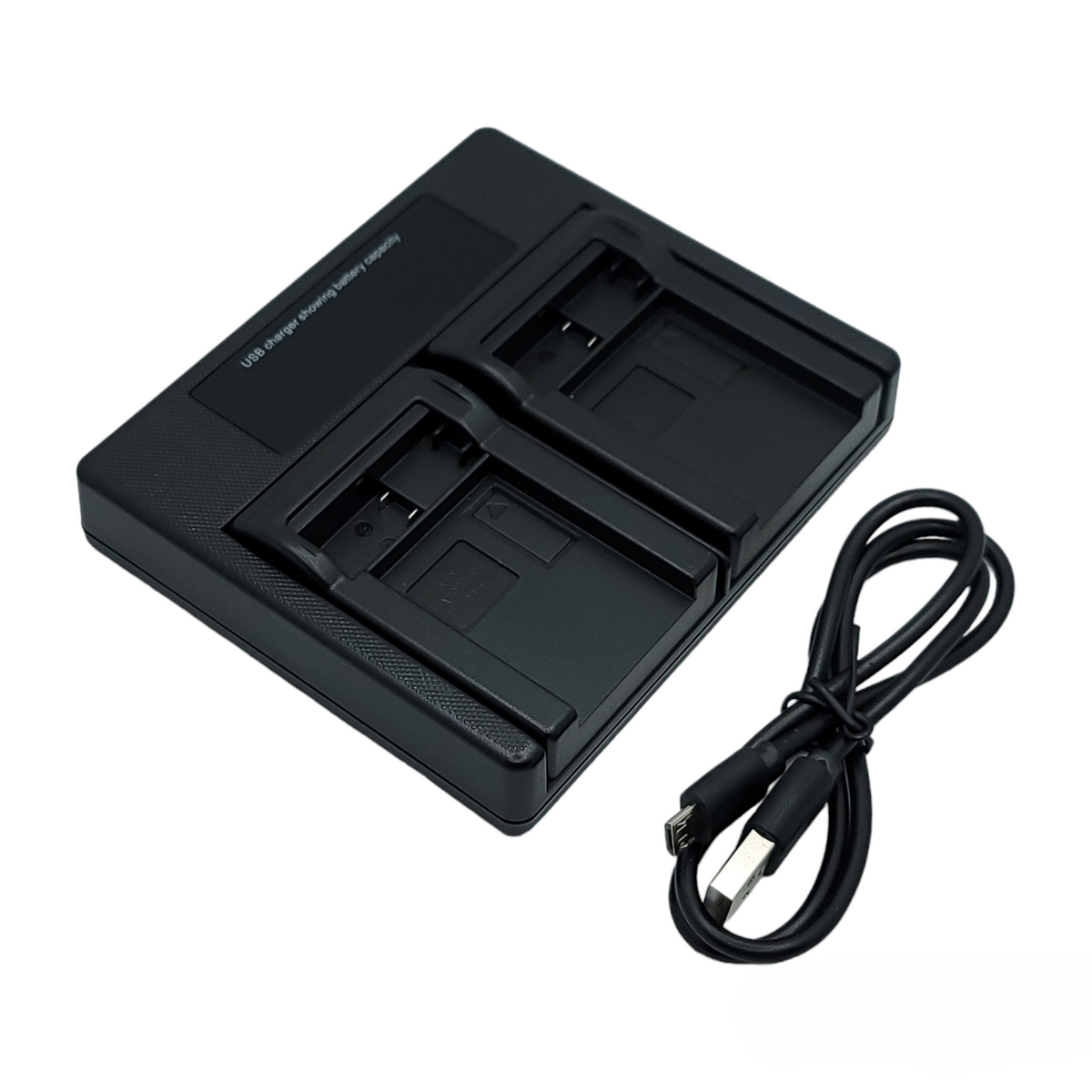 Hridz LP-E17 Battery & Charger Kit – 2 Batteries + Dual USB Charger for Canon EOS R8, R50, RP, M6, 200D, 77D, 800D