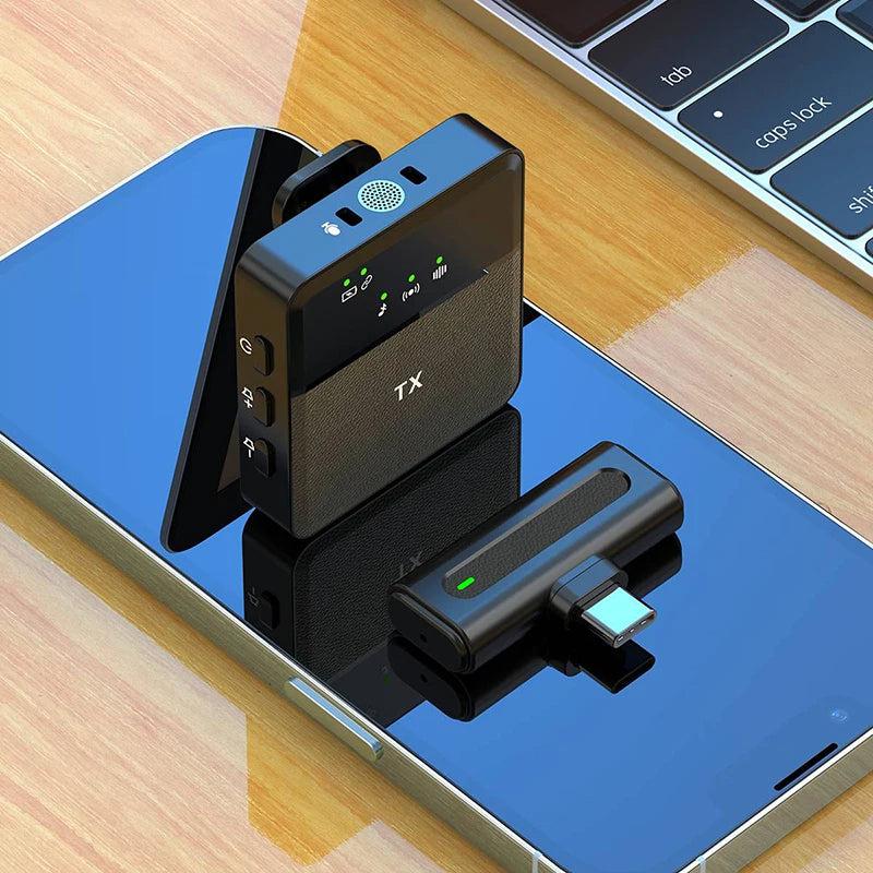 Hridz Lavalier Lapel Wireless Microphone For DSLR Camera Phone Computer Filmmaking Vlogging