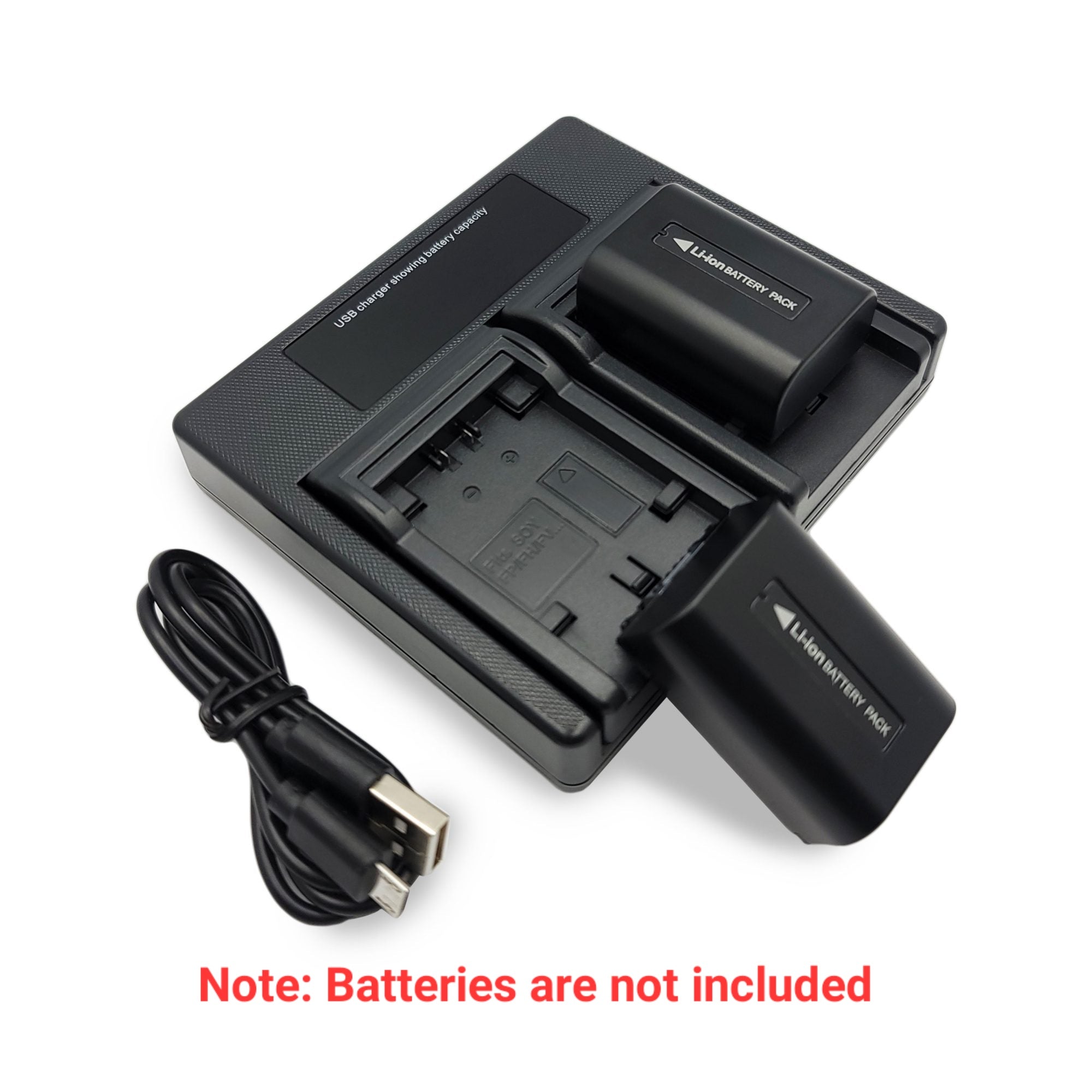 Hridz NP-FV50 Battery Charger for Sony FV50 FV60 FV70 Battery HDR-XR150 XR160 XR260V XR350 XR550