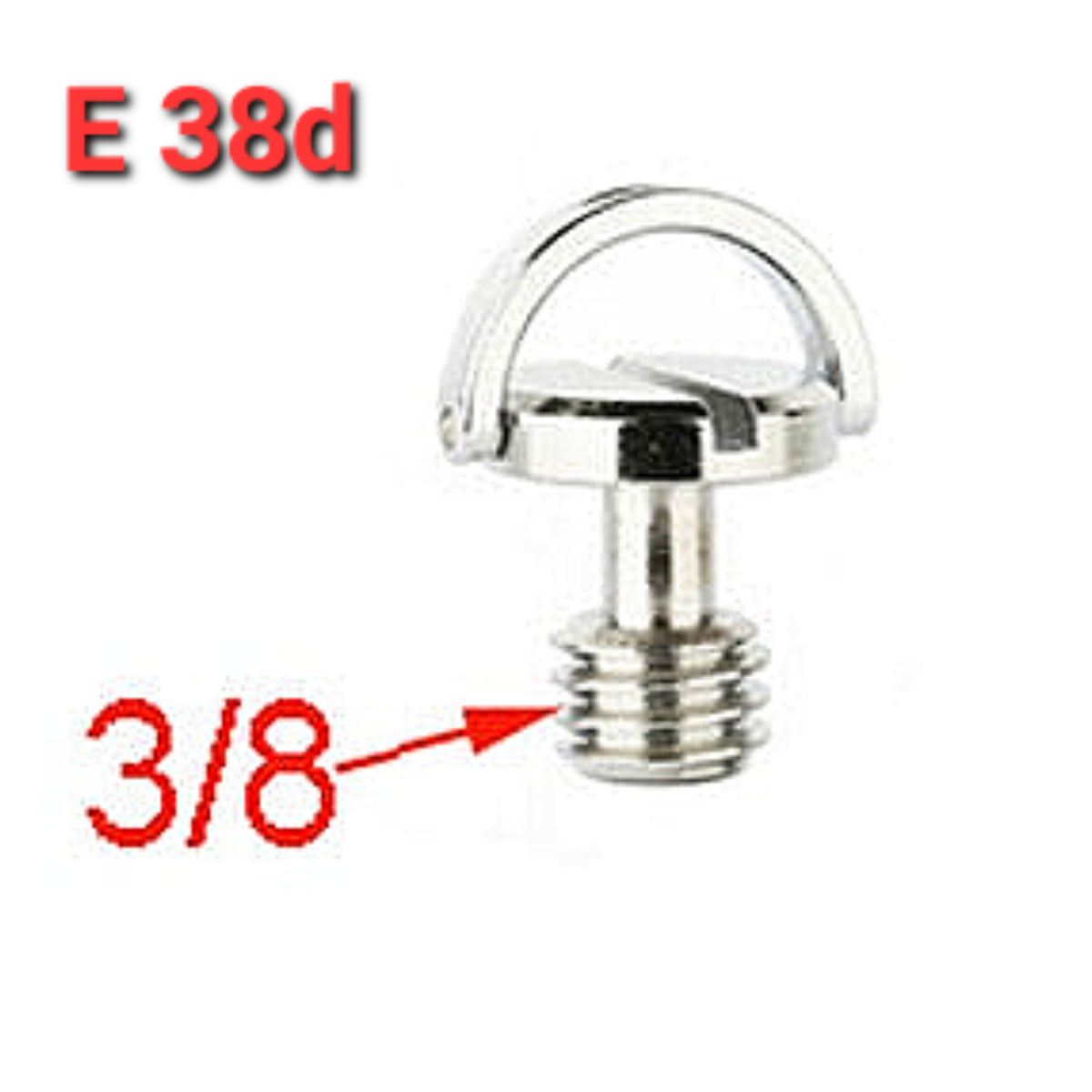 Hridz Tripod Screw Adapter – 1/4" to 3/8" Spigot Converter for Camera, Flash & Mic Rigs