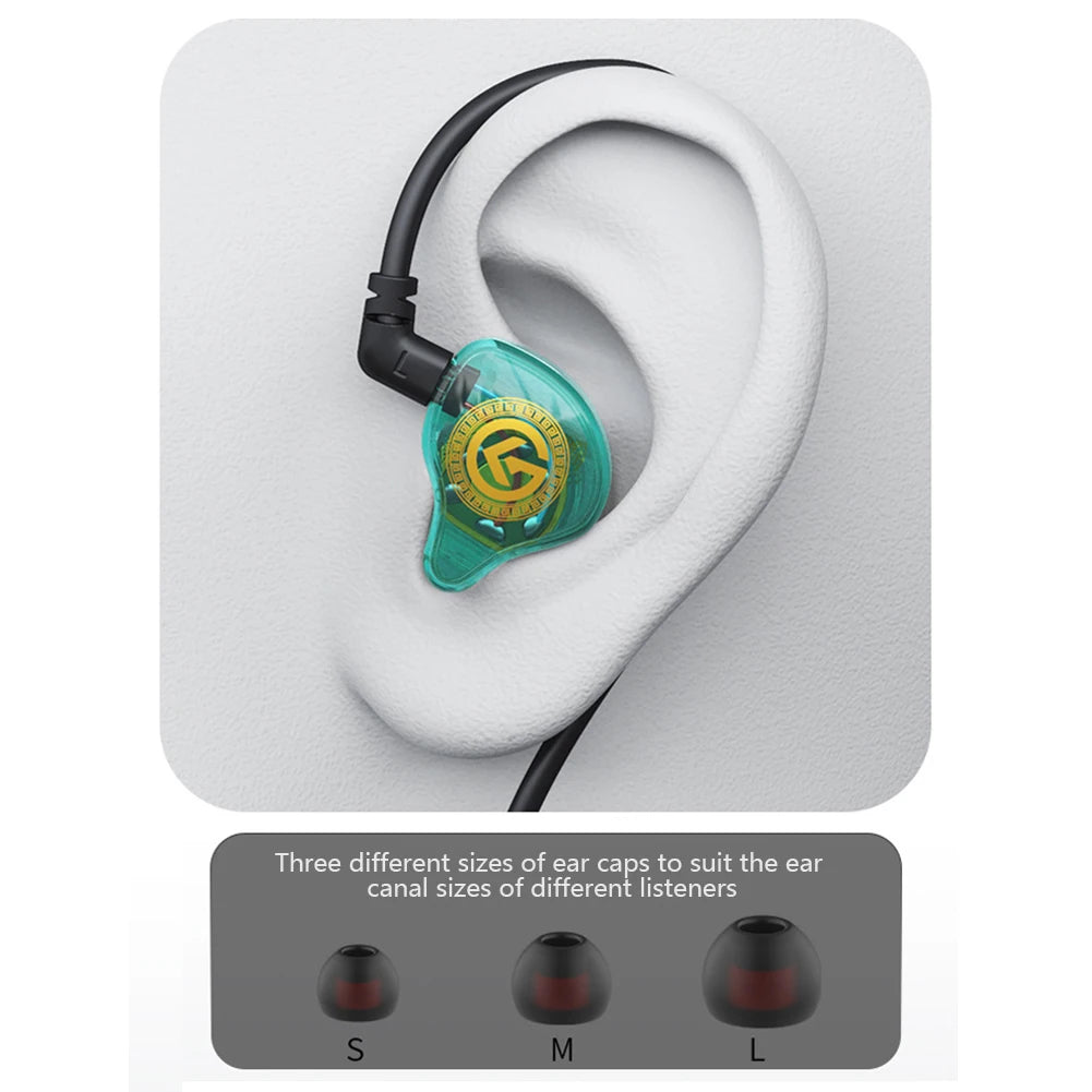 Hridz USB Type-C Wired In-Ear Earphones with Microphone Hifi Headphones with Volume Control
