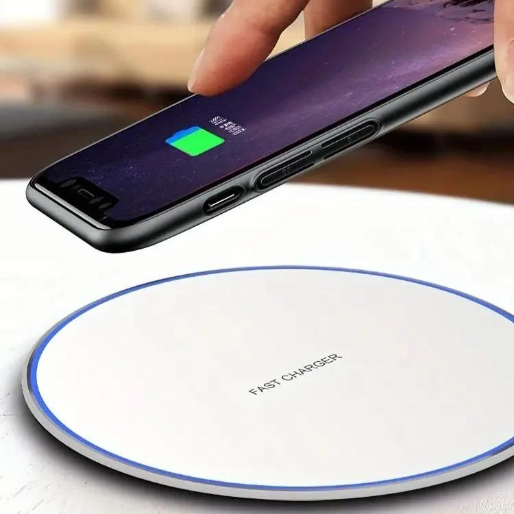 Hridz Ultra Fast Wireless Charger Slim Pad For Samsung Xiaomi Huawei iPhone