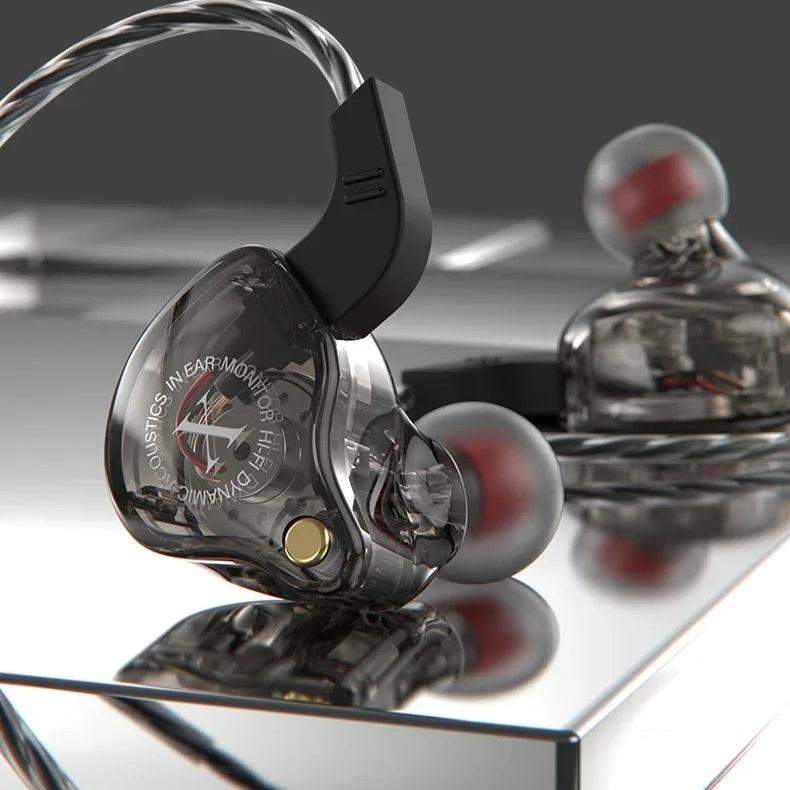 Hridz X2 Wired HiFi In-Ear Earphones 3.5mm Heavy Bass Earbuds for Gaming, Music, Sport & Everyday Listening – No Microphone