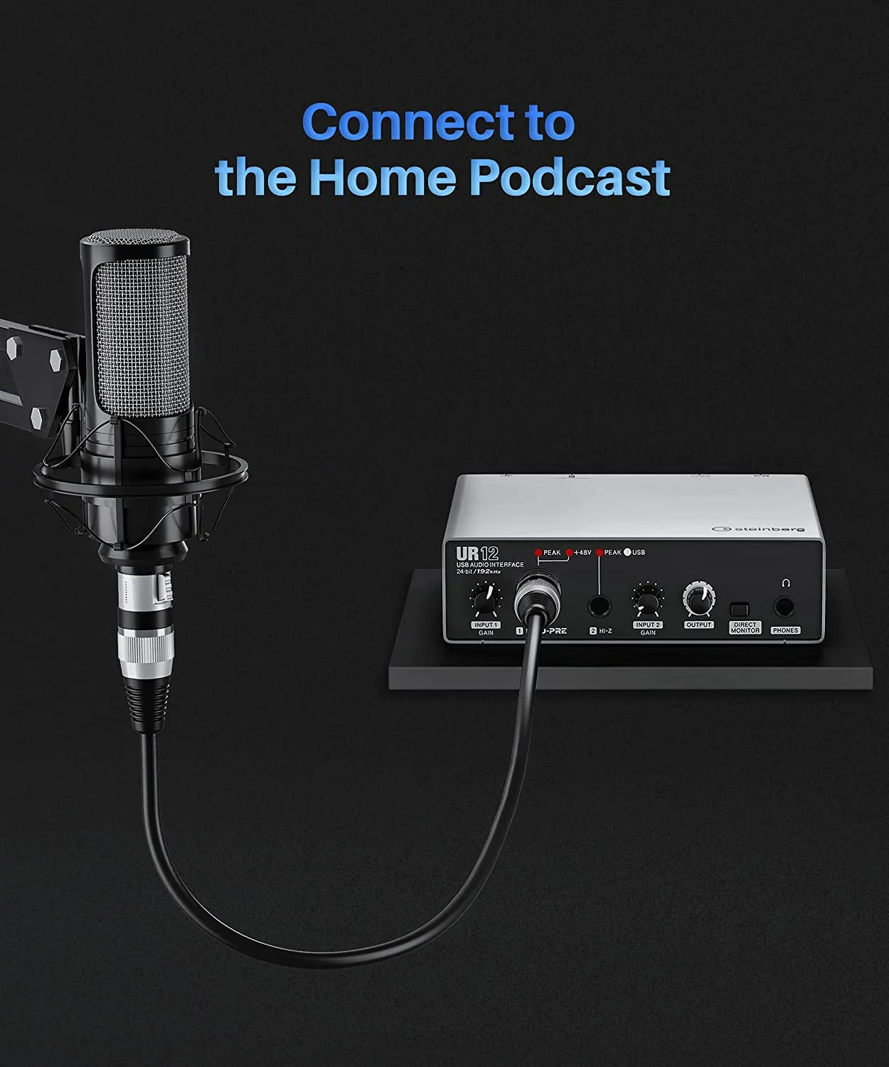 Hridz XLR Audio Cable Male to Female High-Fidelity Sound for Microphones Mixers Speakers & Amplifiers