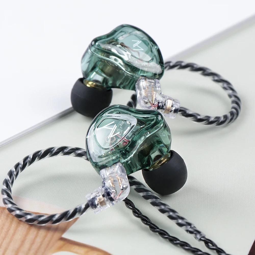 Hridz mt1 HIFI In-Ear Monitor Earphone Type-C With Mic DJ Monitor Earphones Dynamic Noise Cancelling