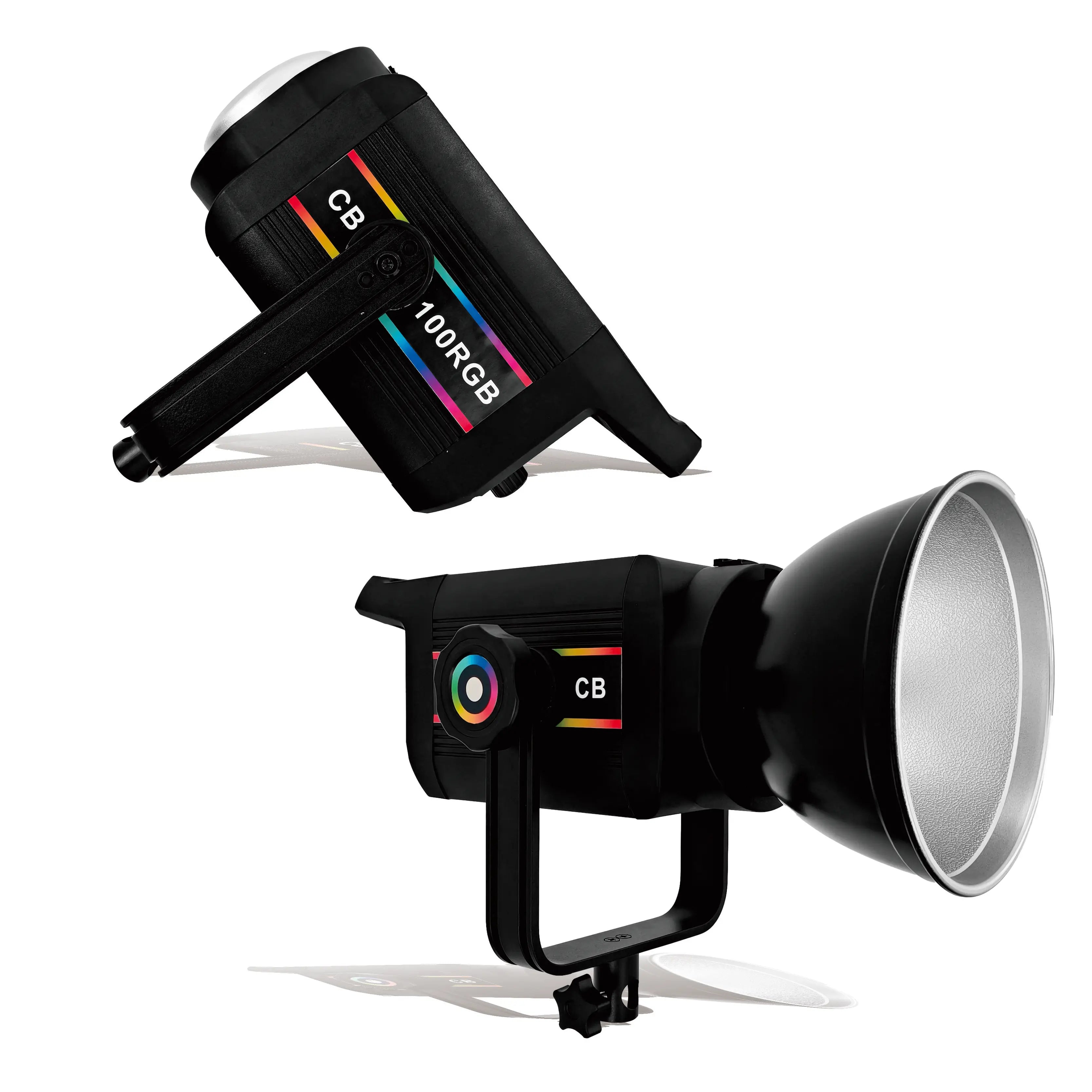 Hridz 200W RGB COB LED Video Light with Remote Control – Adjustable 2800K-6800K Studio Photography Lighting for YouTube, Live Streaming, Filmmaking & Content Creation