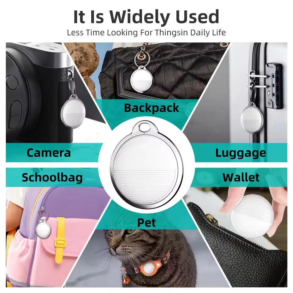 Mini Global GPS Tracker Smart Tag Compatible with iOS Find My App Key Finder Car Pet