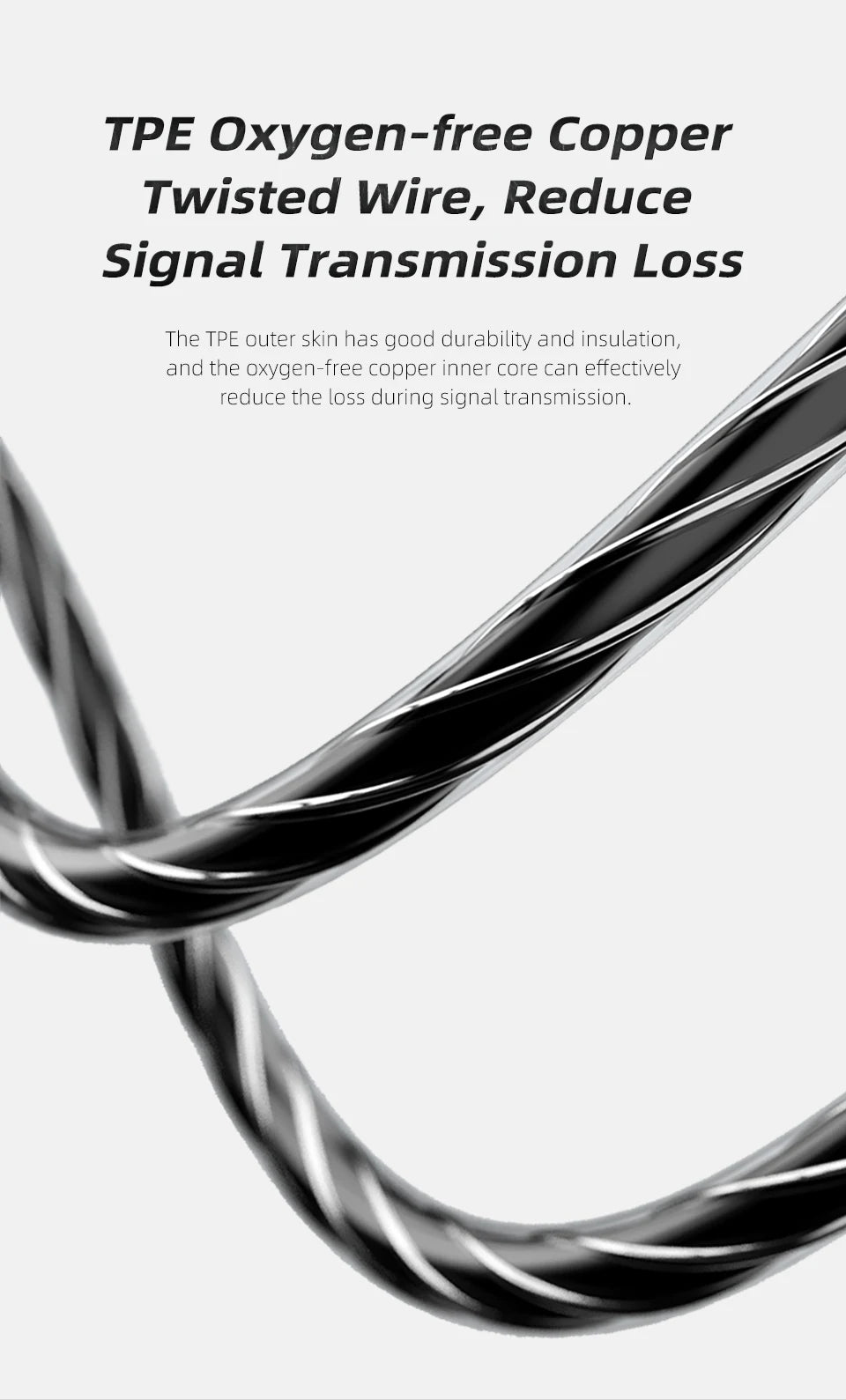 QKZ AK7 Copper Driver Wired IEM Earphones With MIC HiFi Bass Stereo Super Clear Gaming Headset