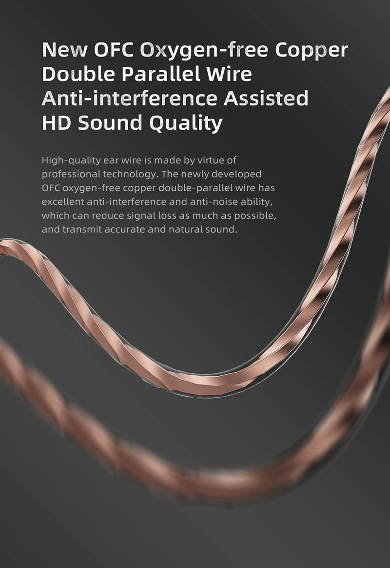 QKZ ZX3 No-Mic Dynamic Earphone In-Ear Monitor HiFi Heavy Bass Wired Headphones IEM