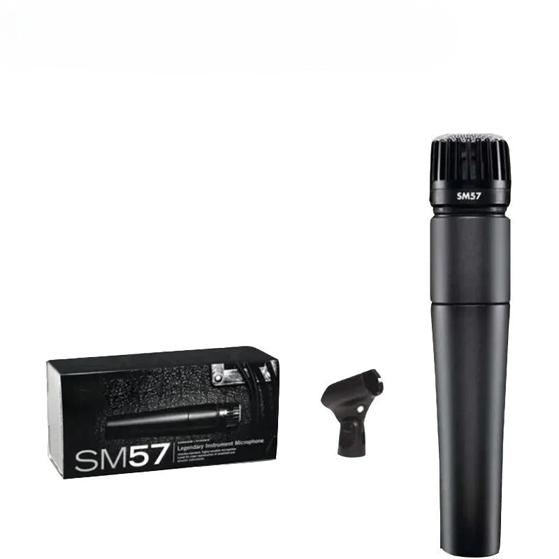 SM57 Dynamic Cardioid Microphone – Professional Wired Vocal & Instrument Mic for Stage, Studio, Karaoke & Recording