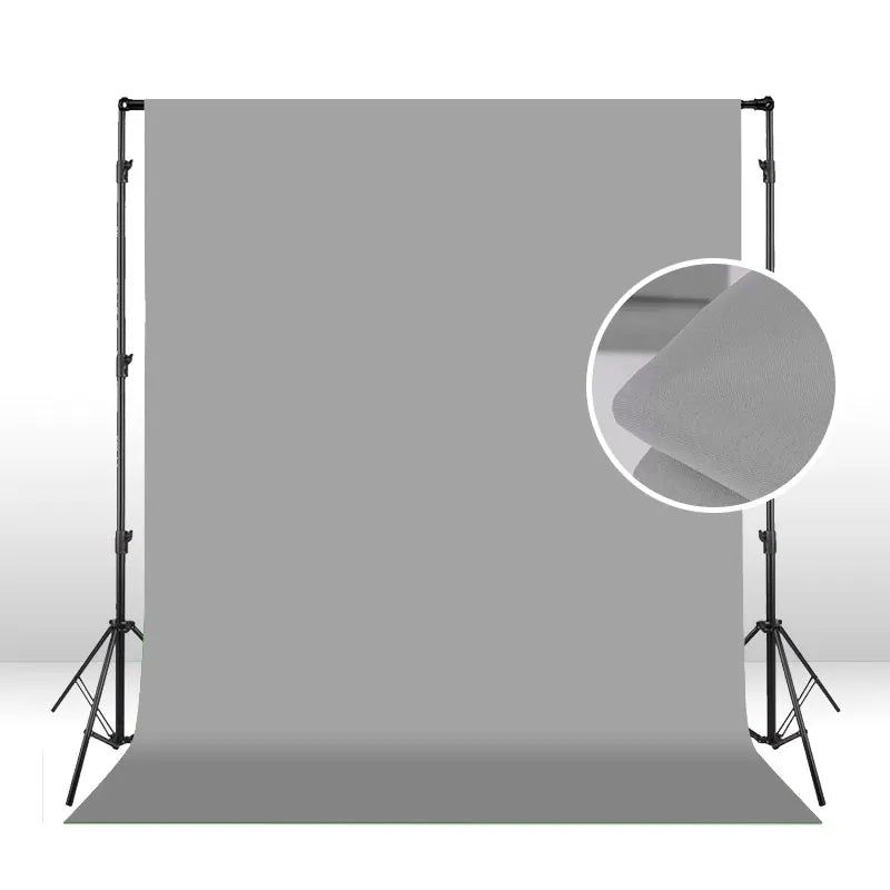 Hridz Photography Backdrop Kit – Muslin Green Screen, White, Black, Grey Backdrops + 2.6x3M Heavy Duty Support Stand