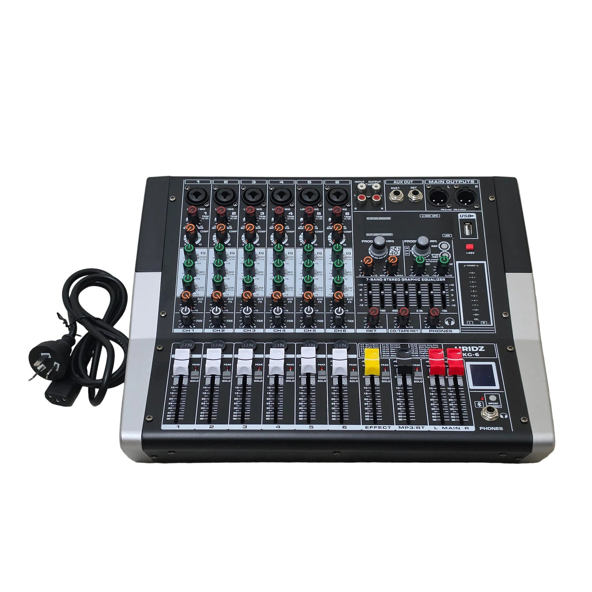 Hridz KG Series Powered Audio Mixer 600W x2 – product photo