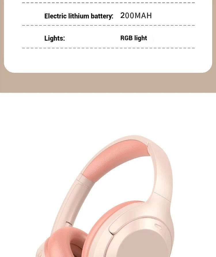 Hridz foldable wireless Bluetooth over-ear headphones with noise reduction and HD mic – photo 12