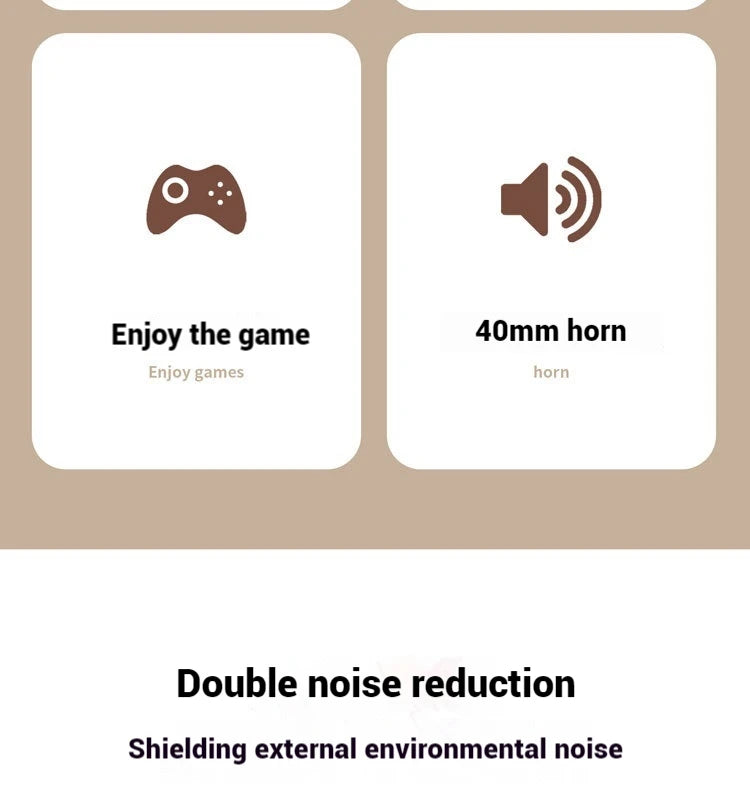 Hridz foldable wireless Bluetooth over-ear headphones with noise reduction and HD mic – photo 14