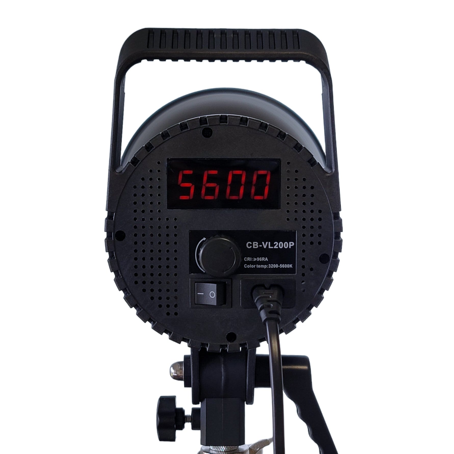 HRIDZ 200W LED Video Light Bi-Colour Continuous Dimmable Bowen mount For Filmmaking Photography Stage