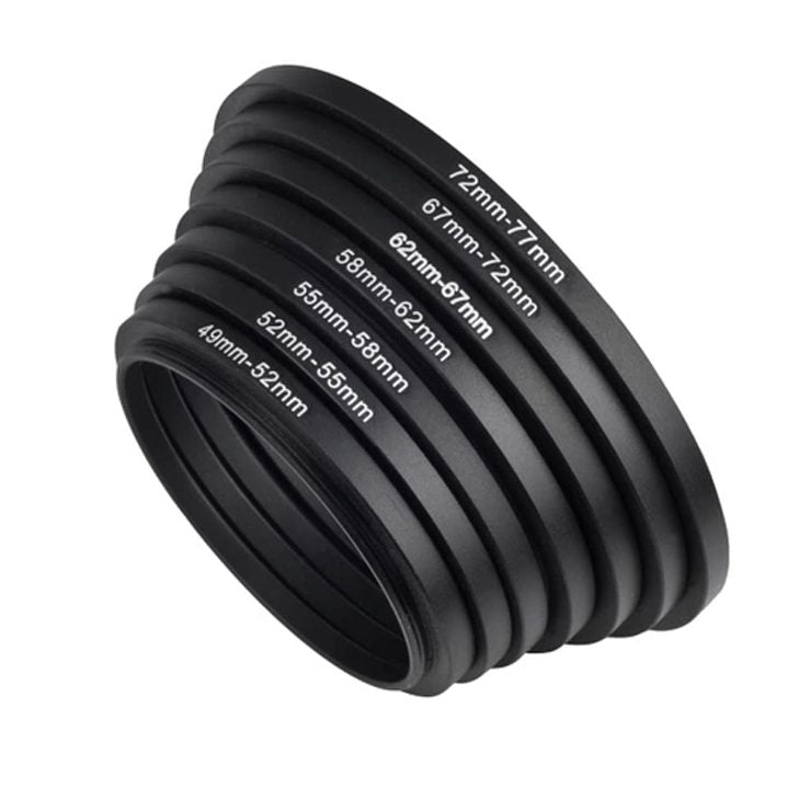 HRIDZ Metal Step Up Rings for Camera Lens Adapter Filters various sizes available