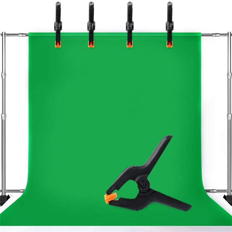 HRIDZ Photography Heavy Duty Muslin Clamps Photo Booth Background Stand Clip