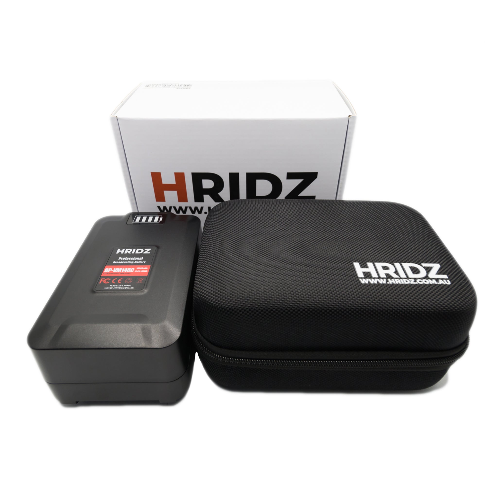 HRIDZ V-Mount V-Lock VM-BP148 Battery – 148Wh 14.8V 10000mAh for Studio Video Production