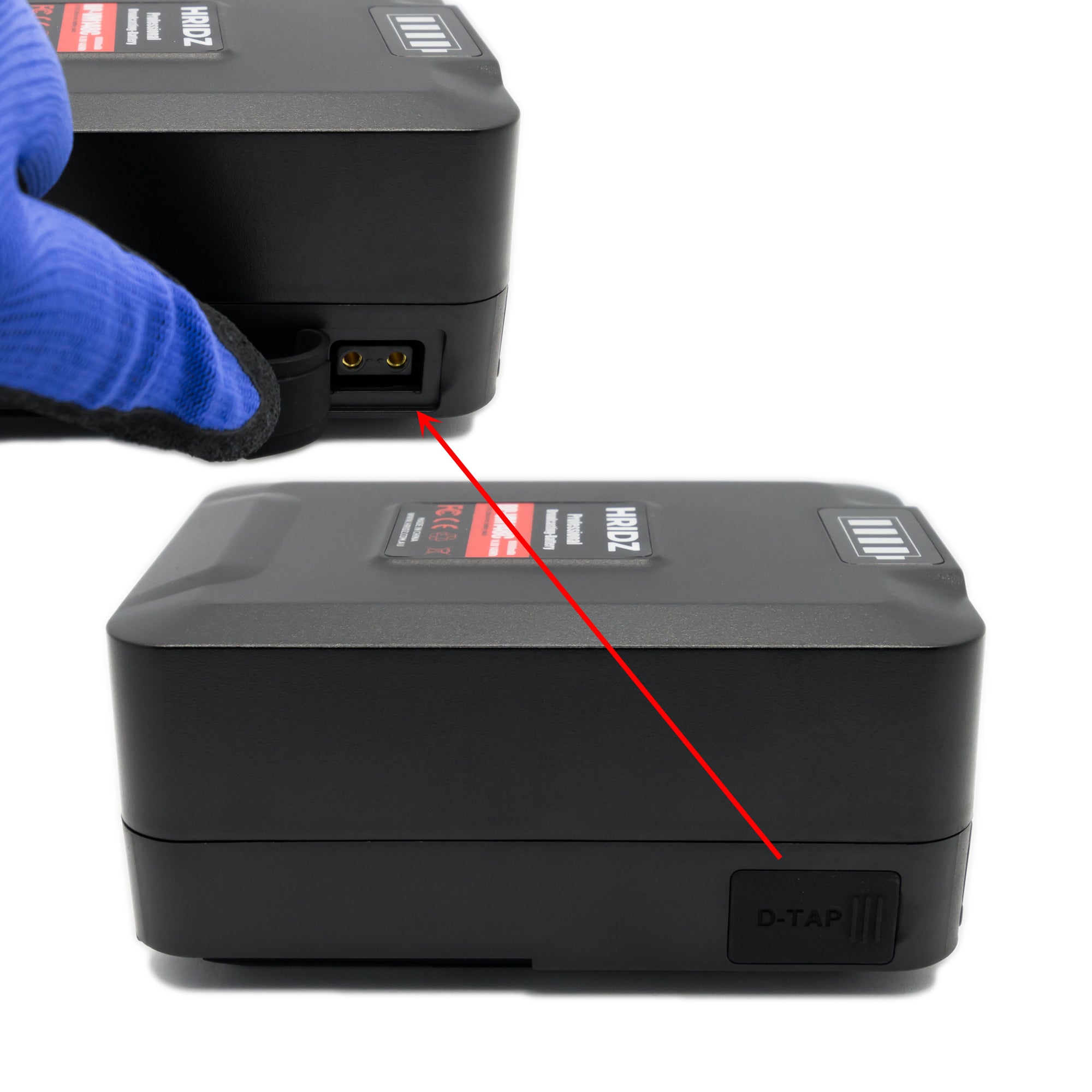 HRIDZ V-Mount V-Lock VM-BP148 Battery – 148Wh 14.8V 10000mAh for Studio Video Production