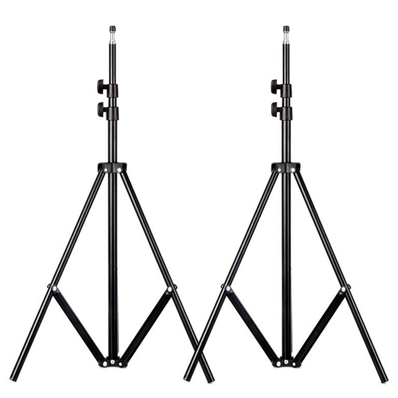 Hridz 1.9m Light Duty Photography Light Stands with 1/4" Adapter