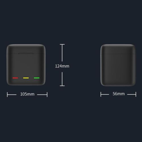 Hridz 1800mAh Battery & 3-Channel Charger for GoPro Hero 11, 10 & 9