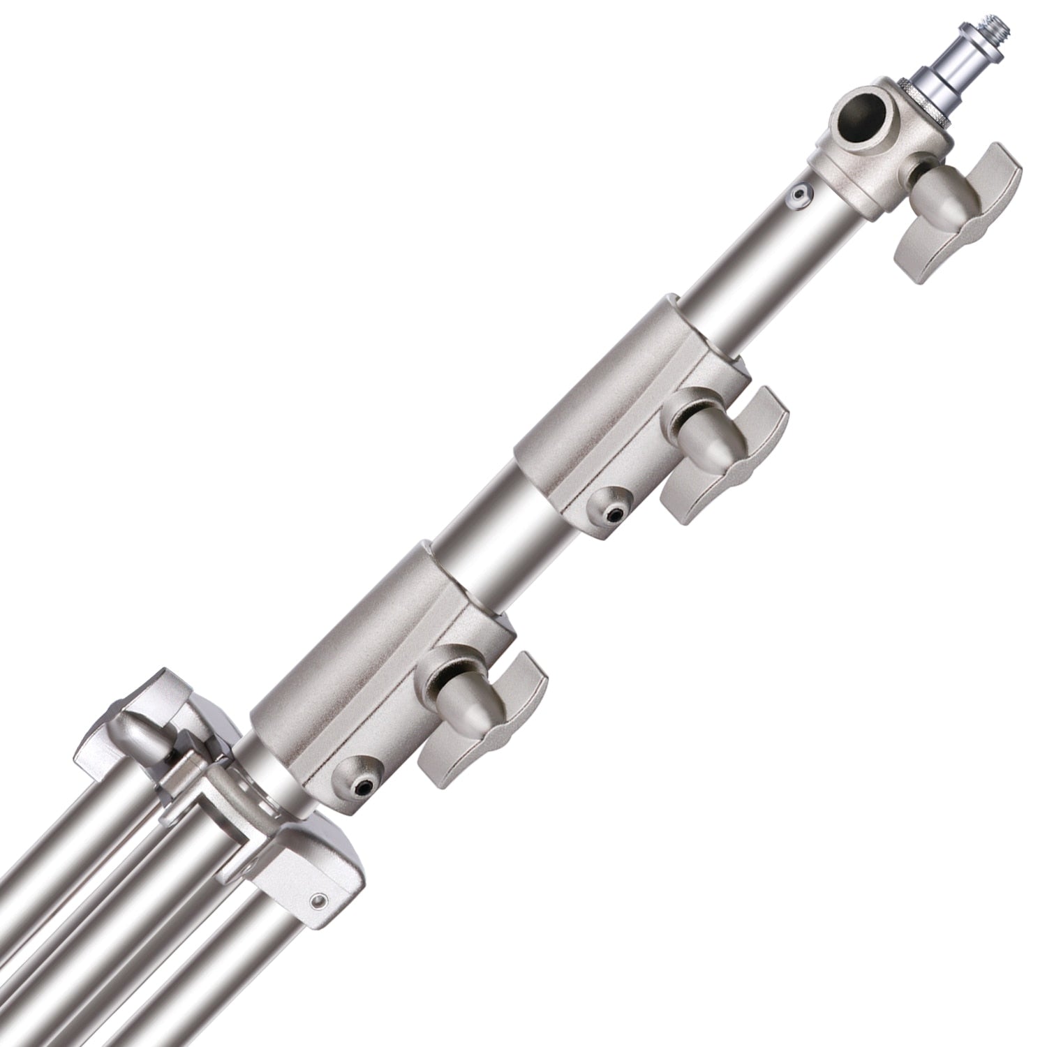 Hridz 280cm Stainless Steel Light Stand Heavy Duty with Spigot