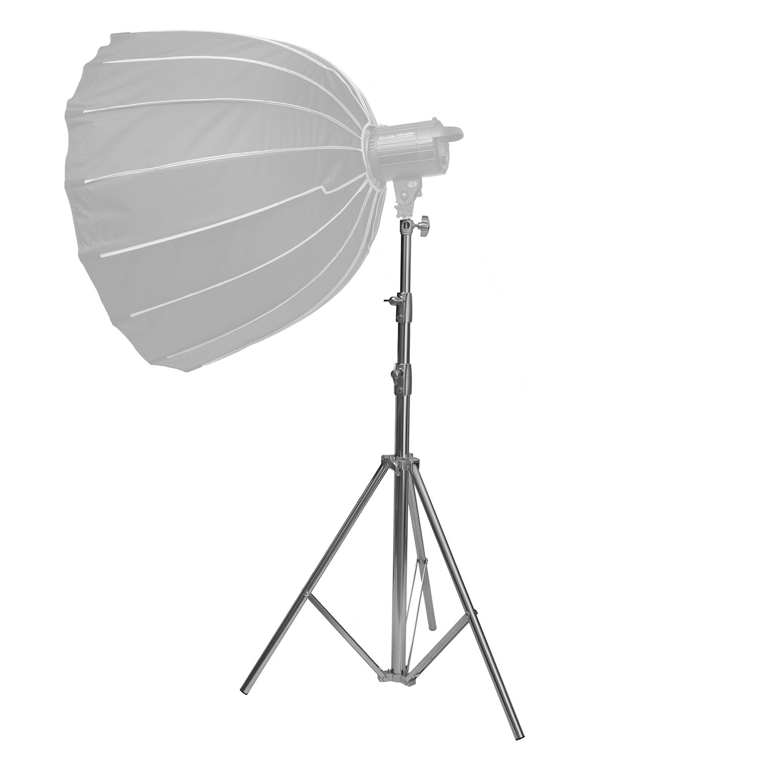 Hridz 280cm Stainless Steel Stand Heavy Duty for Light Softbox Strobe Umbrella Construction