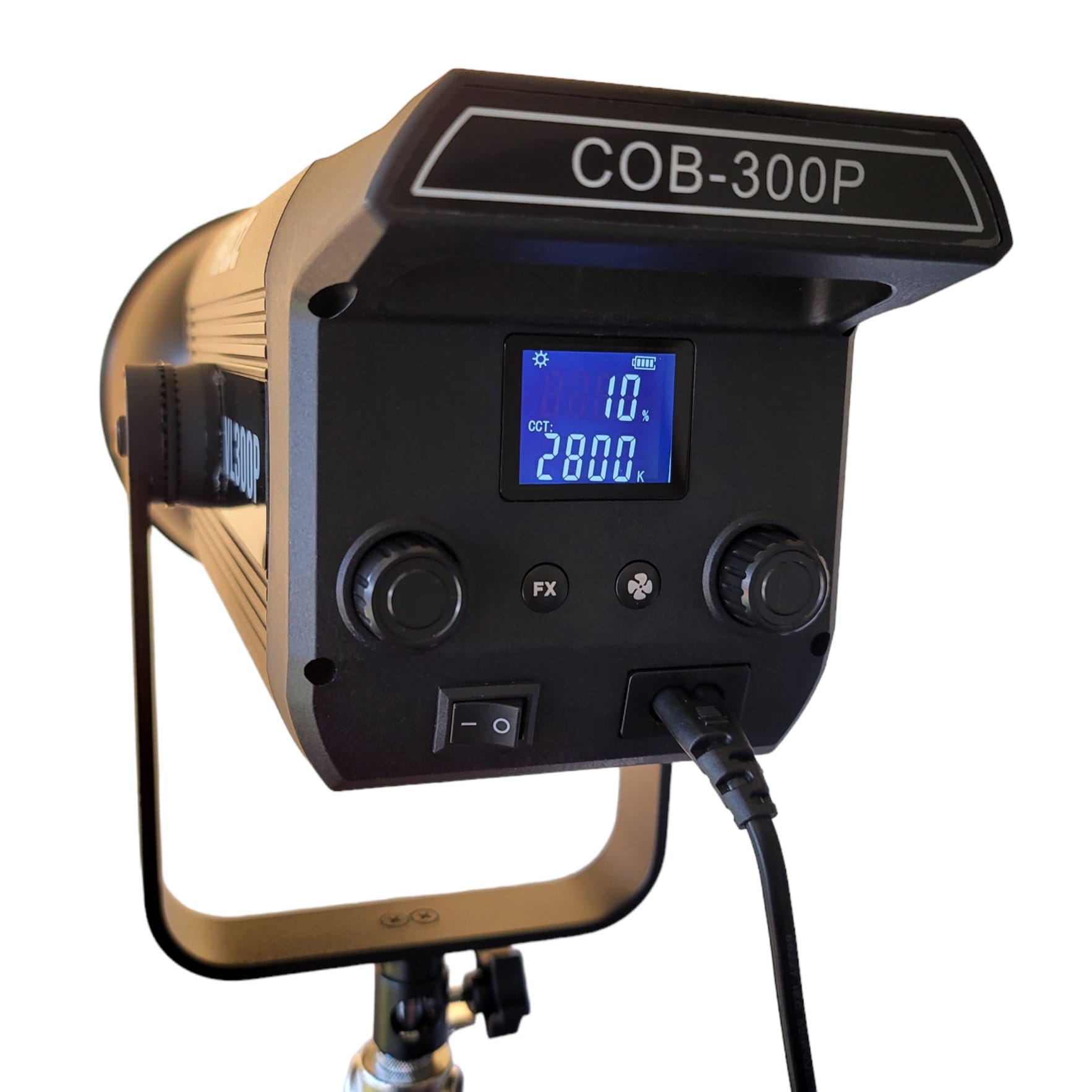 Hridz 300W Video LED Light Ultra Bright Bi-Color COB Bowens Mount For Filmmaking Photography Stage