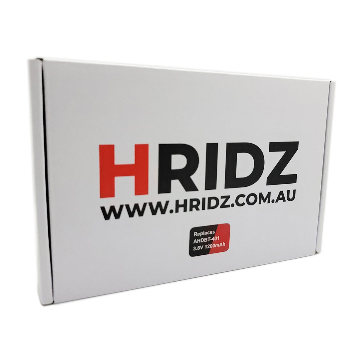 Hridz AHDBT-401 2 Batteries & Dual Charger Kit for GoPro HERO4 Black & Silver