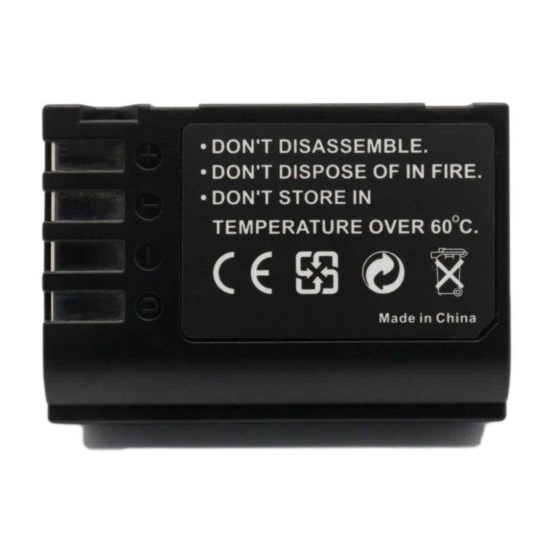 Hridz BLK22 Replacement Battery for Panasonic Lumix S5/GH5/G9/GH5s/GH6