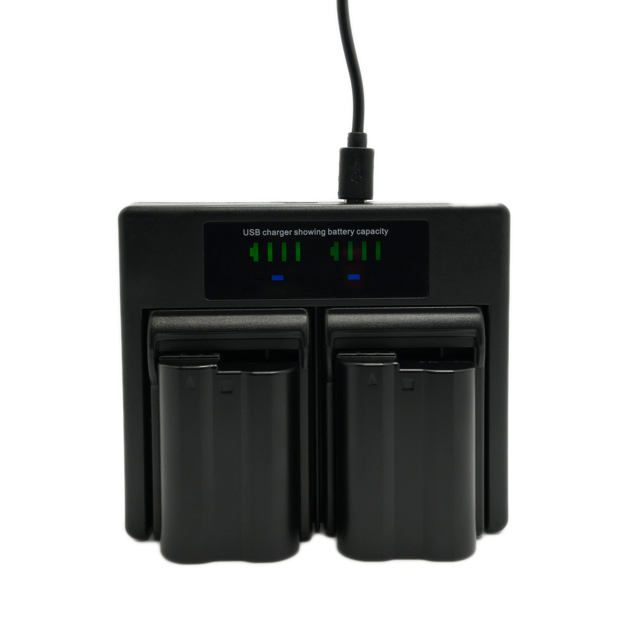 Hridz EN-EL15 2*Batteries & Dual Charger for Nikon Z8 Z6 Z7 D780 D500 D600 D750 D800 D850 Z5 Battery