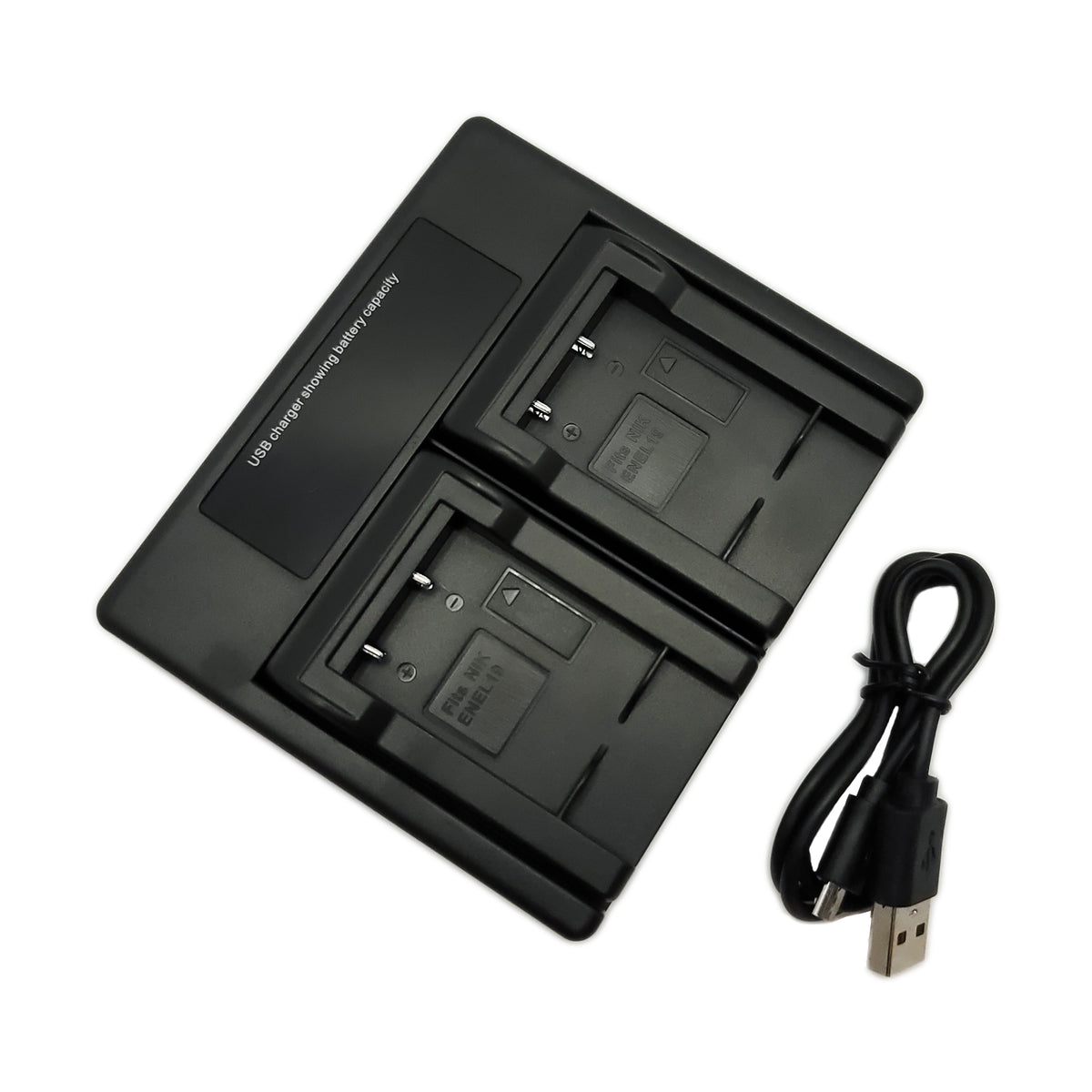 Hridz EN-EL19 2 Batteries & Dual Charger for Nikon Coolpix S-Series Cameras