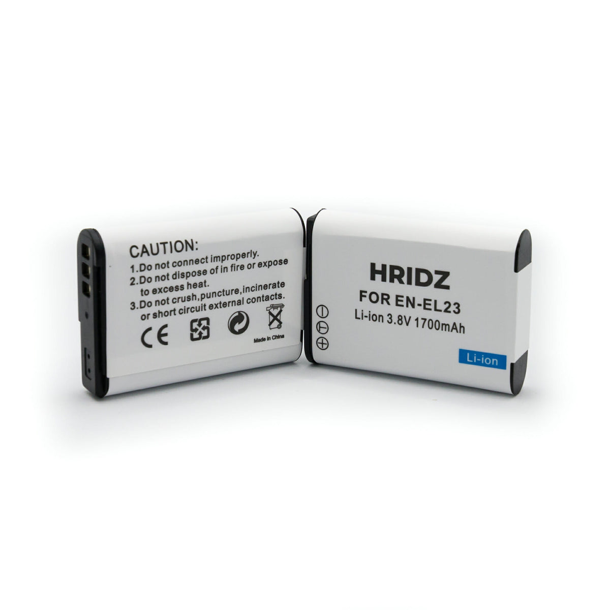 Hridz EN-EL23 Replacement Battery for Nikon Coolpix B700/P900/P600 Series Cameras