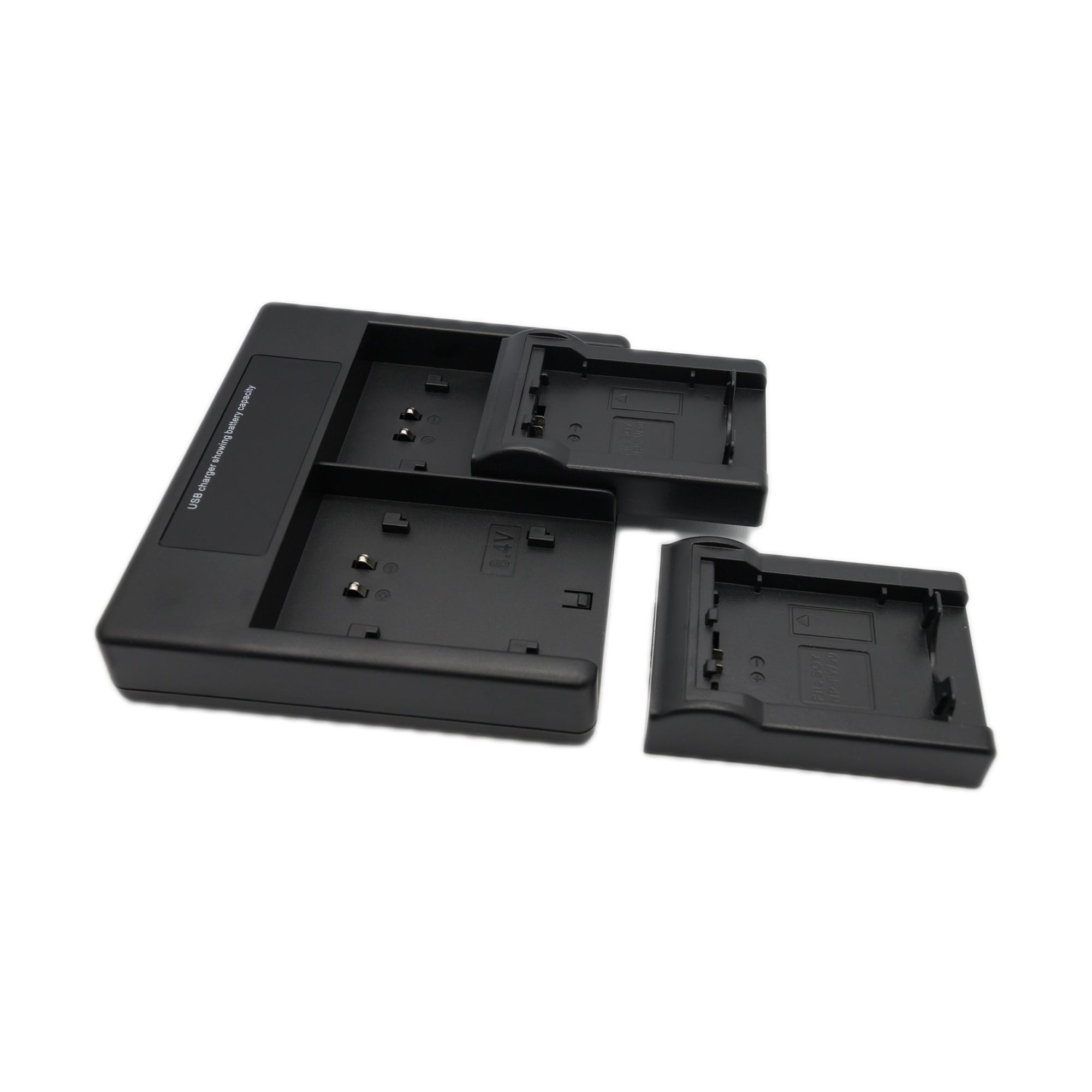 Hridz FW50 2*Batteries & Dual Charger for Sony NP-FW50 Battery A33 A35 A37 A55V RX10