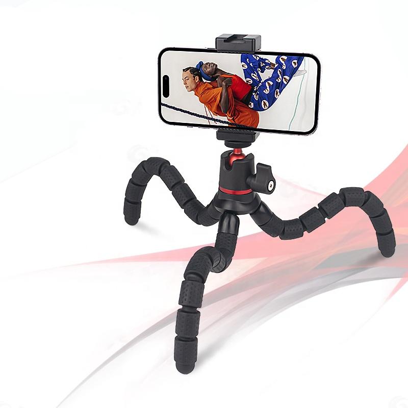 Hridz Flexible Octopus Tripod Portable Outdoor with Ball Head for Phone Small Camera