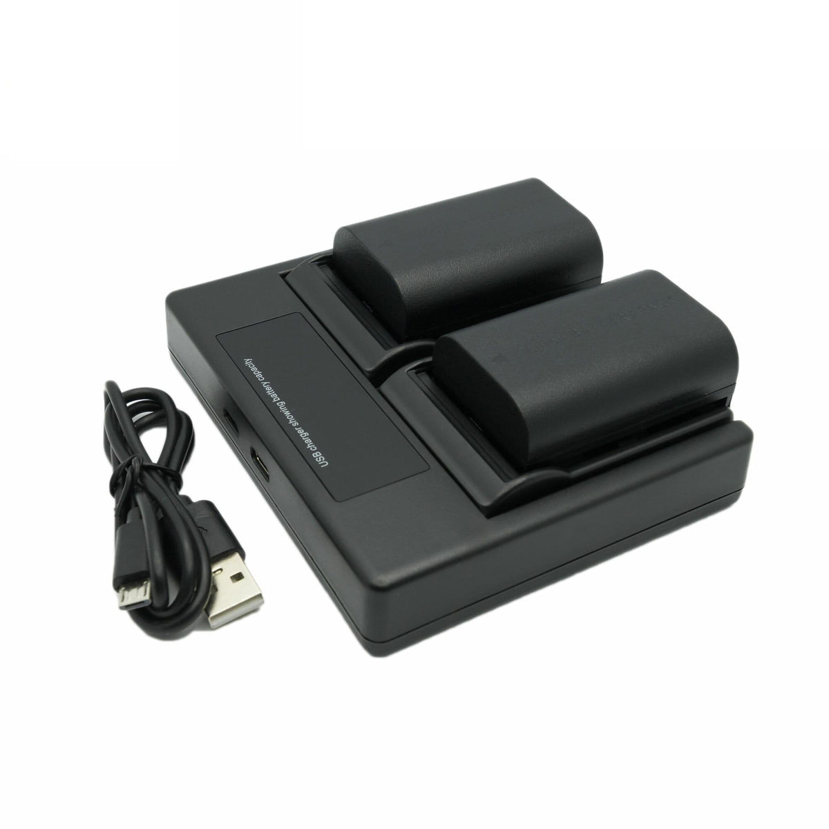 Hridz LP-E6NH Battery & Charger Kit – 2 Batteries + Dual USB Charger for Canon R7, R6, R5, 5D, 6D, 90D