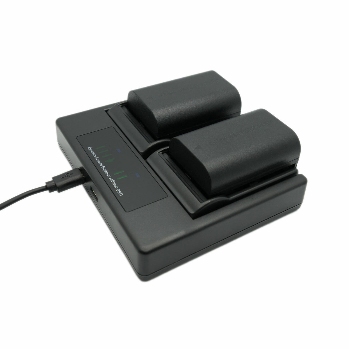 Hridz LP-E6NH Battery & Charger Kit – 2 Batteries + Dual USB Charger for Canon R7, R6, R5, 5D, 6D, 90D