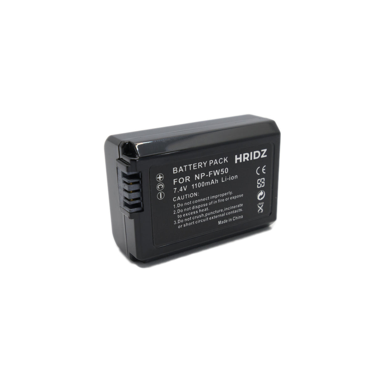 Hridz NP-FW50 2 Batteries & Dual Charger Kit for Sony Alpha & NEX Cameras