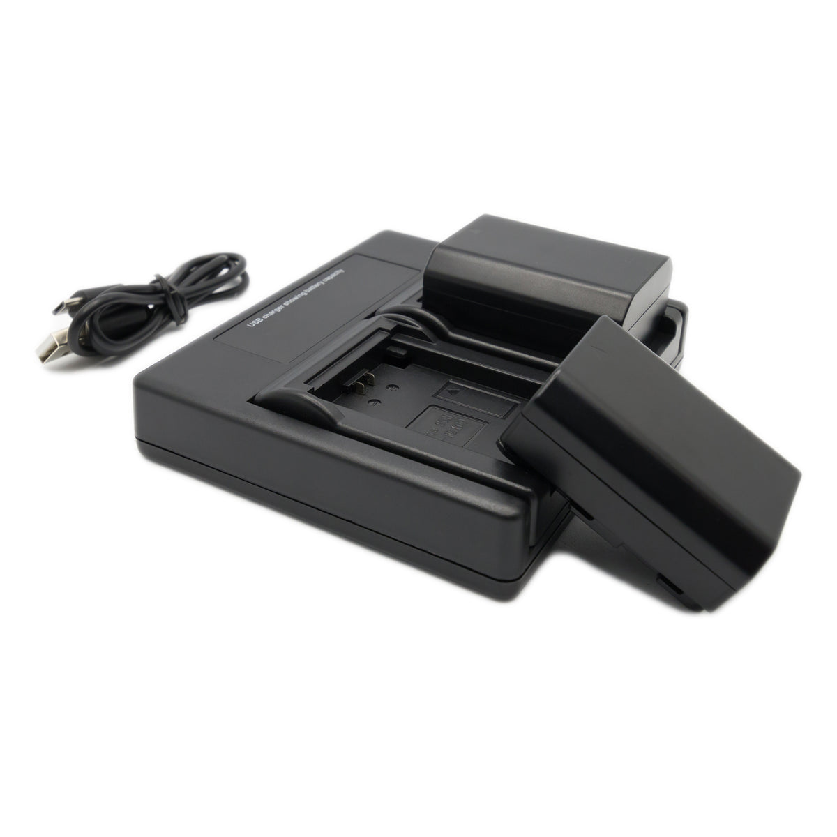 Hridz NP-FZ100 Battery & Charger Kit – 2 Batteries + Dual USB Charger for Sony A7 III, A7R IV, A7 IV, A9, A6600